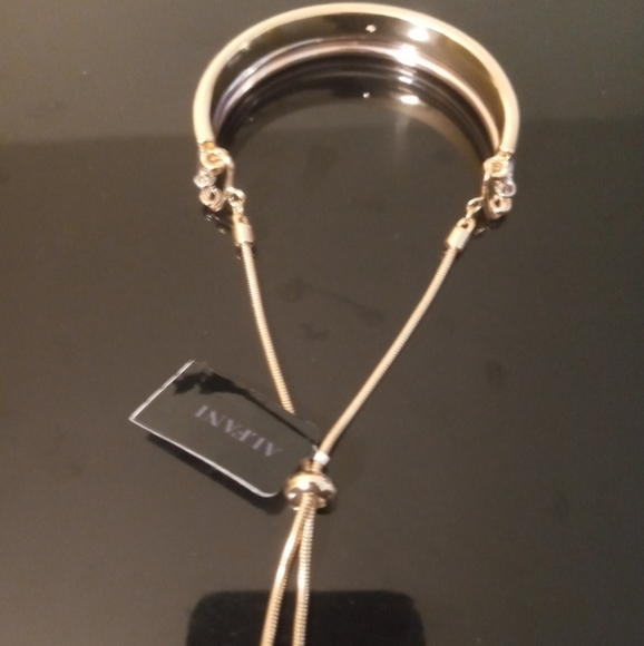 Alfani Curved Bar Slider Bracelet - Picture 4 of 5